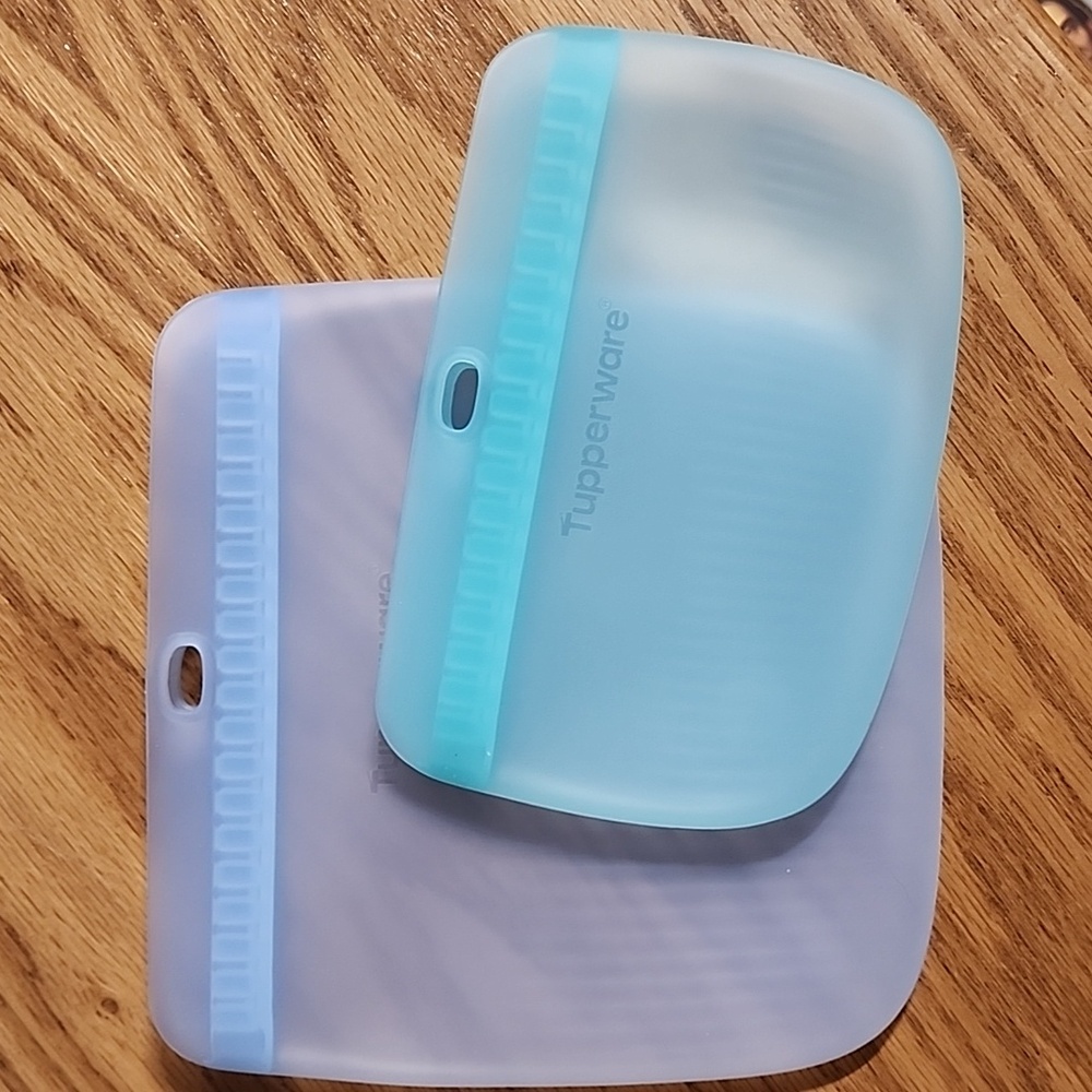Tupperware Slim SILICONE Bags Small & Medium